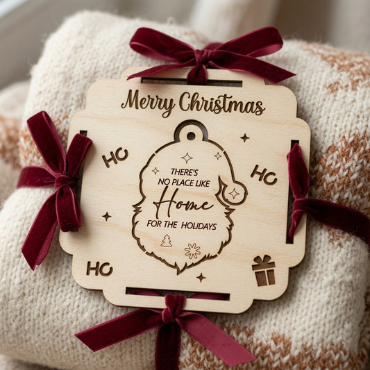 Santa PopOut Ornament - Blanket Tags - Digital File - ZIP File - Digital