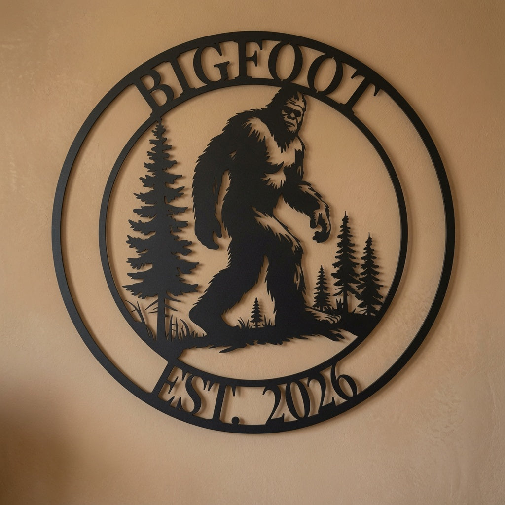 Sasquatch - Wall / Home Decor - Digital File - ZIP File - Digital