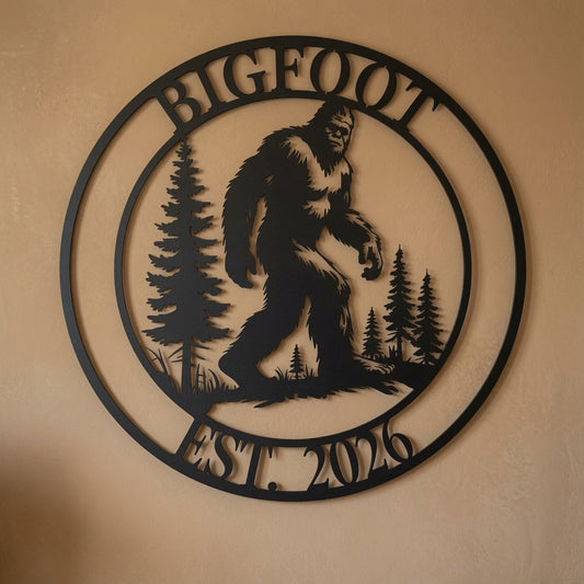 Sasquatch - Wall / Home Decor - Digital File - ZIP File - Digital