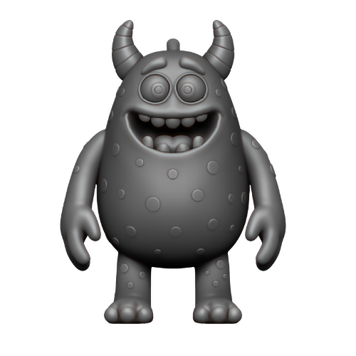 Scary Happy Figurines - Lloyd - 3D Print File - Digital File Digital My Custom Designs