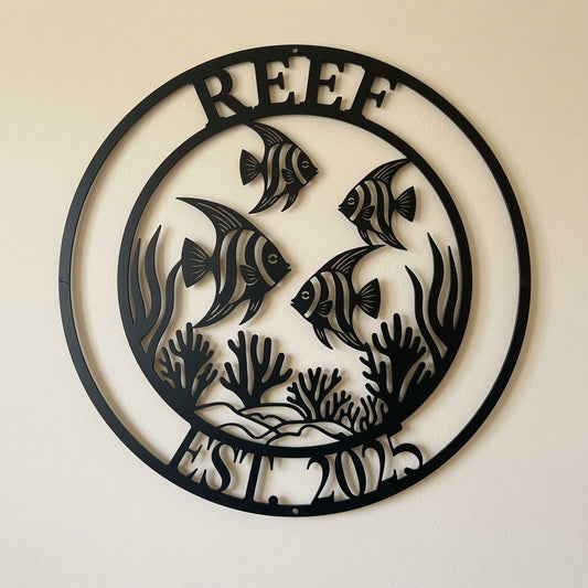 School of Angelfish - Custom Wall / Home Decor - Digital File - ZIP File - Digital