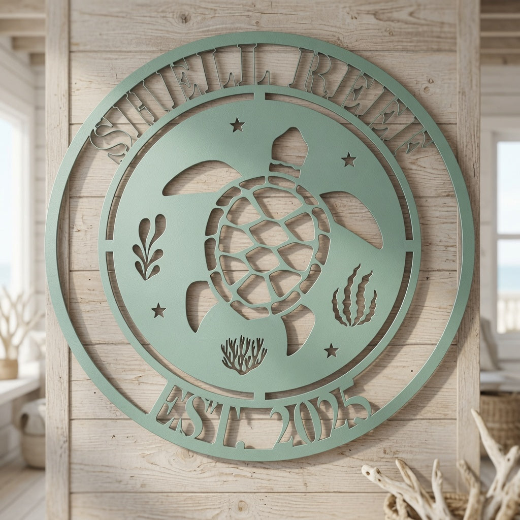 Sea Turtle - Custom Wall / Home Decor - Digital File - ZIP File - Digital