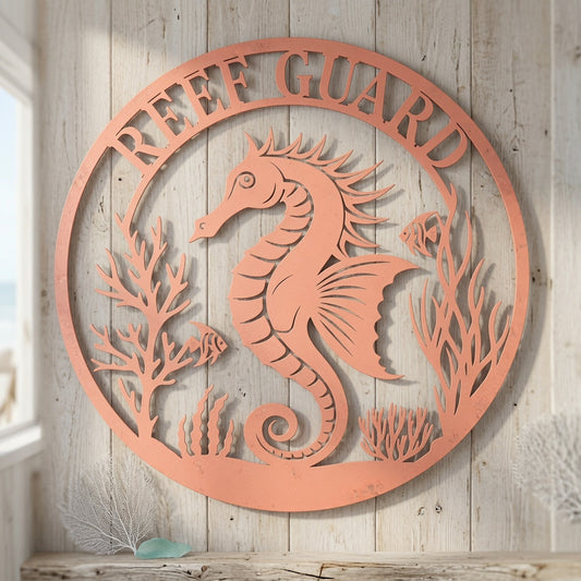Seahorse Reef - Custom Wall / Home Decor - Digital File - ZIP File - Digital