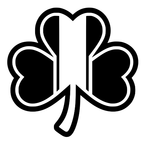 Shamrock with Irish Flag - Digital File - XCS Friendly Digital My Custom Designs PDF