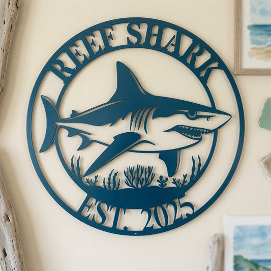 Shark - Custom Wall / Home Decor - Digital File - ZIP File - Digital