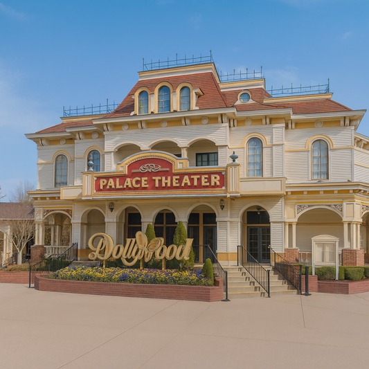 Showstreet Palace Theater - Dollywood Theme Park (Pigeon Forge) - Tennessee United States - Rendered - Digital File Digital My Custom Designs PDF