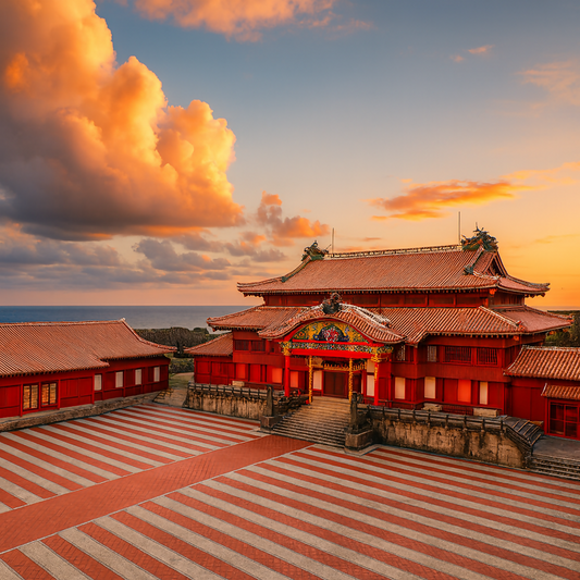 Shurijo Castle - Okinawa Japan - Asia - Rendered - Digital File Digital My Custom Designs PDF