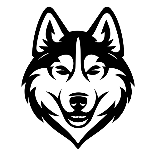 Siberian Husky Smiling - Digital File - XCS Friendly Digital My Custom Designs PDF
