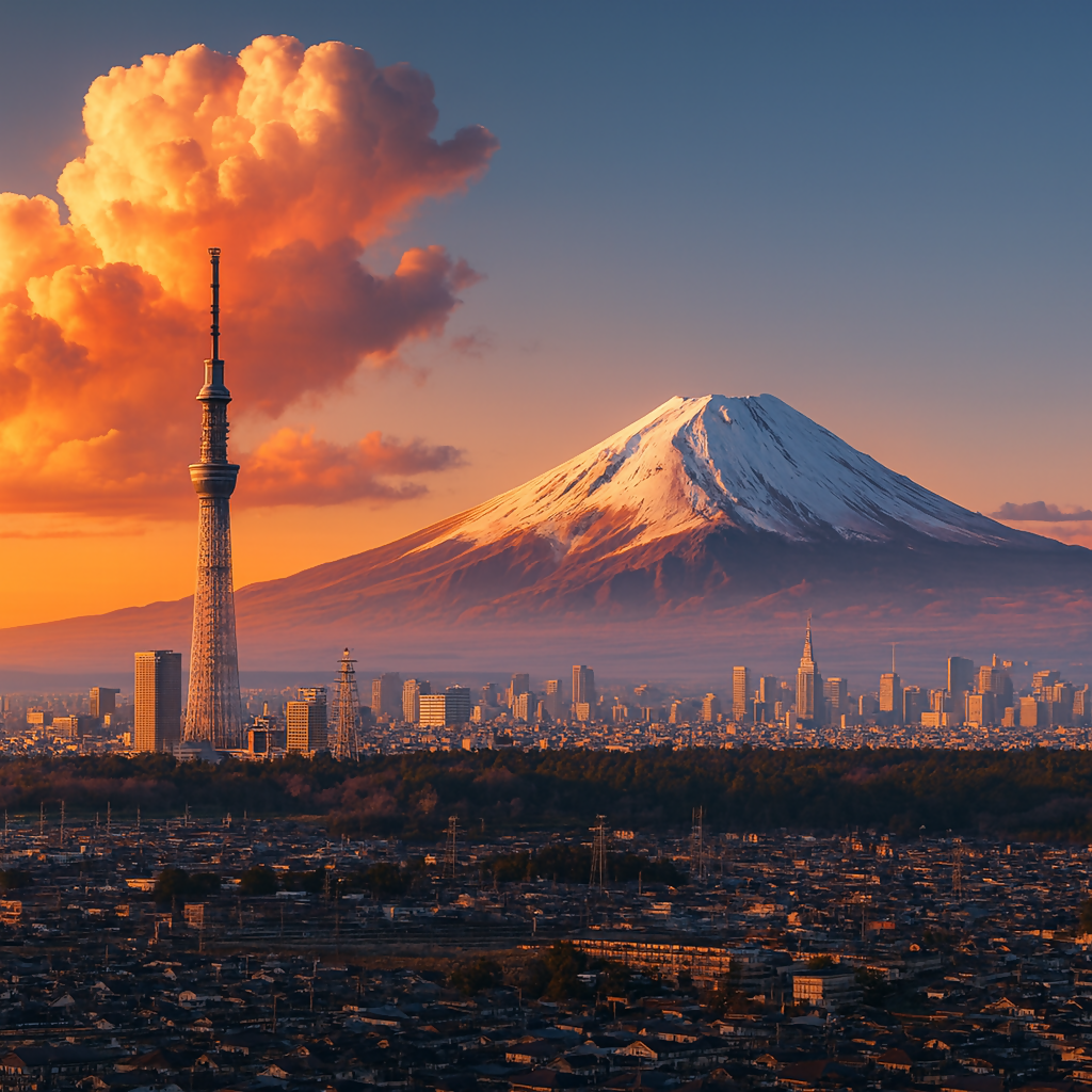 Skytree - Tokyo Japan - Asia - Rendered - Digital File Digital My Custom Designs PDF