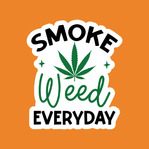 Smoke Weed Everyday - Stickers - Digital Files Digital My Custom Designs ZIP File