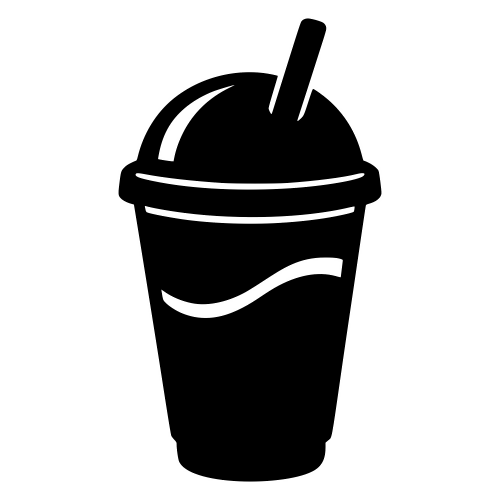 Smoothie Cup Silhouette - Digital File - XCS Friendly Digital My Custom Designs PDF