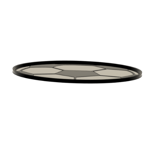 Soccer Ball Light Wall / Desktop - 3D Print File - Digital File Digital My Custom Designs