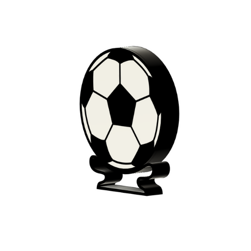 Soccer Ball Light Wall / Desktop - 3D Print File - Digital File Digital My Custom Designs