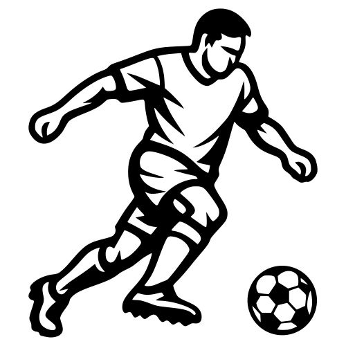 Soccer Player - Digital File - XCS Friendly Digital My Custom Designs PDF