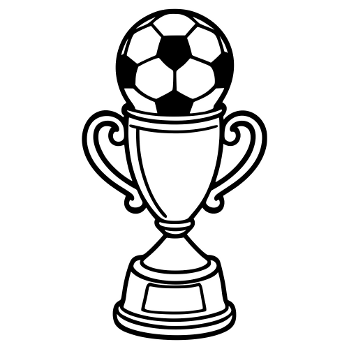 Soccerball Trophy - Digital File - XCS Friendly Digital My Custom Designs PDF