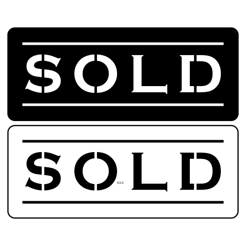 Sold Sign - Digital File - XCS Friendly Digital My Custom Designs PDF