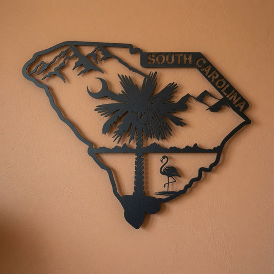 South Carolina - Wall / Home Decor - State Outline - United States - Digital File - ZIP File - Digital