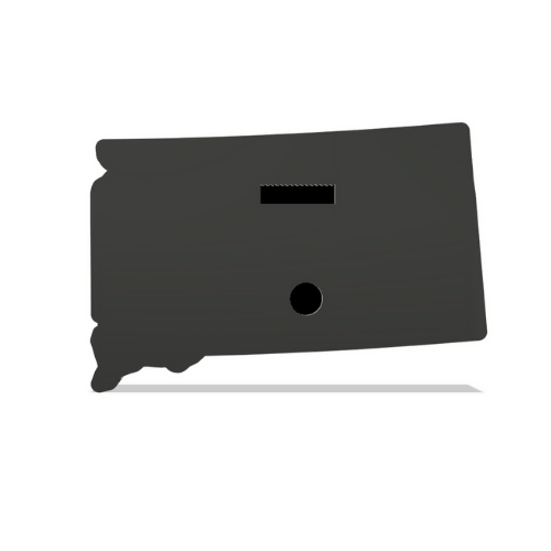 South Dakota Wall Lightbox - United States - 3D Print File - Digital File Digital My Custom Designs