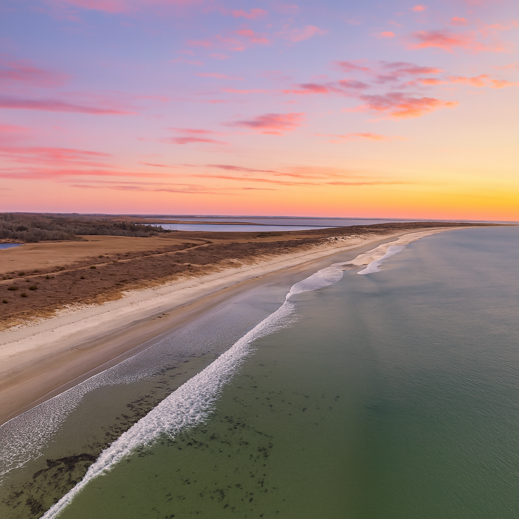 Sachuest Beach - Rhode Island United States - Rendered - Digital File Digital My Custom Designs PDF