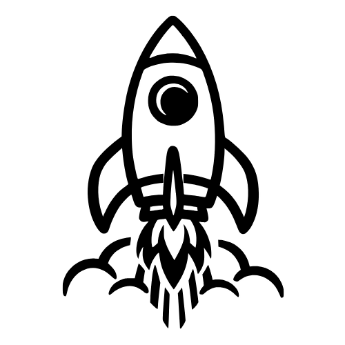 Startup Rocket Sketch - Vector Graphics - Digital File Digital My Custom Designs PDF