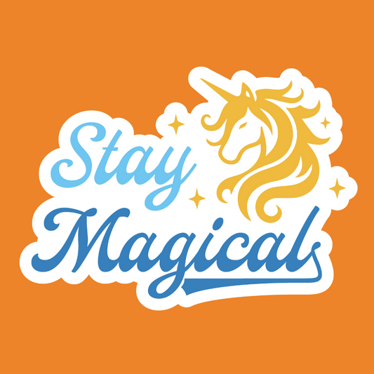 Stay Magical - Unicorn Stickers - Digital File Digital My Custom Designs ZIP File
