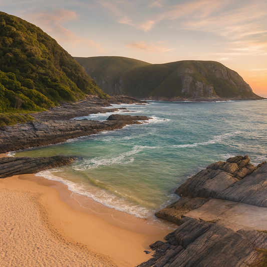 Storms River Mouth - Tsitsikamma National Park - Garden Route South Africa - Africa - Rendered - Digital File Digital My Custom Designs PDF