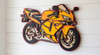 Street Bike - Layered Line Designs - Vehicle - Digital File - ZIP File - Digital