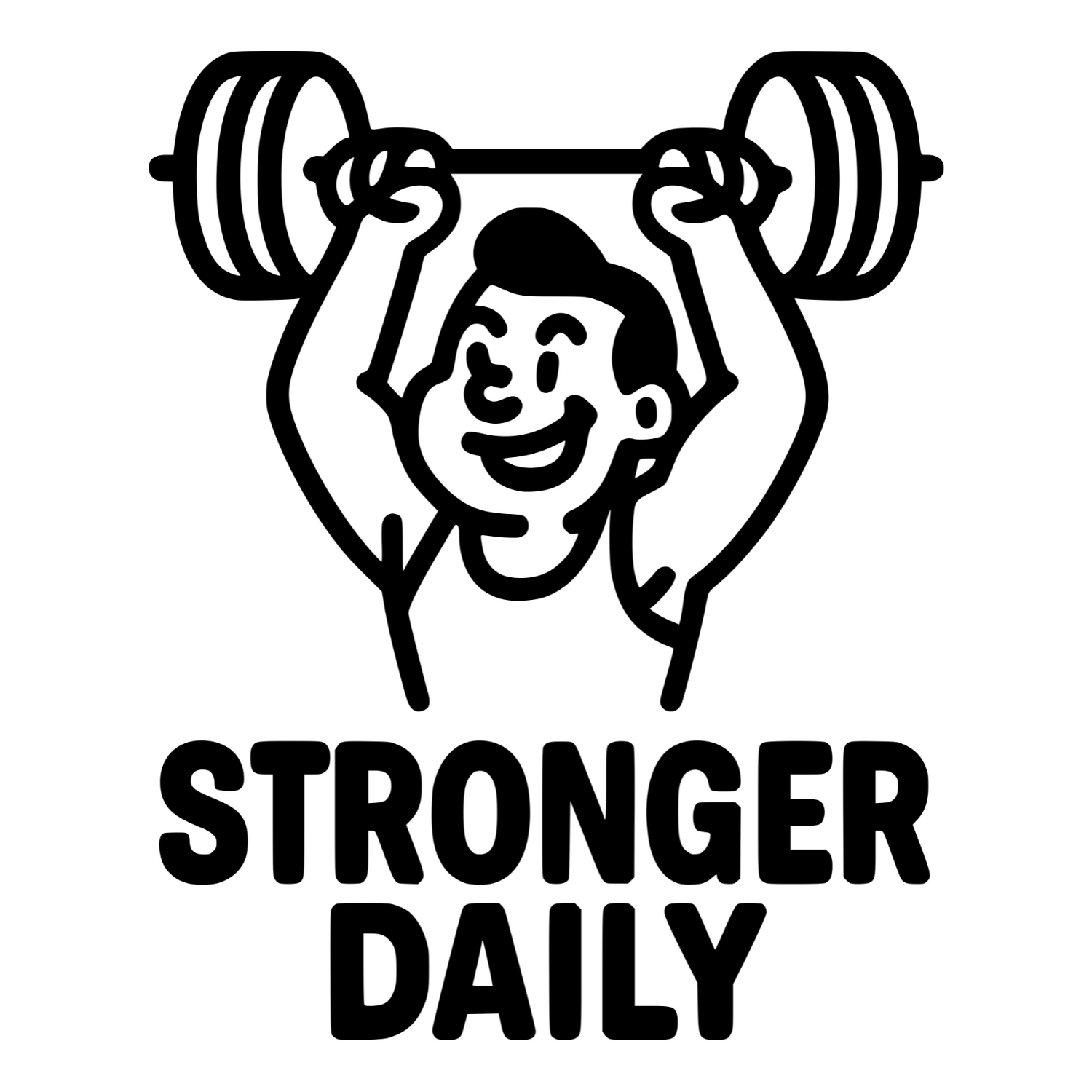 Stronger Daily - Digital File - XCS Friendly Digital My Custom Designs PNG