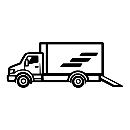 Moving Truck Design - Vector Graphics - Digital File Digital My Custom Designs PDF