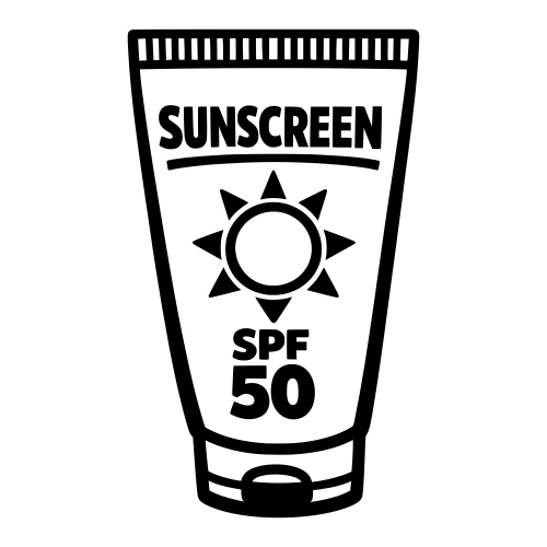 Sunscreen Design - Vector Graphics - Digital File Digital My Custom Designs PDF