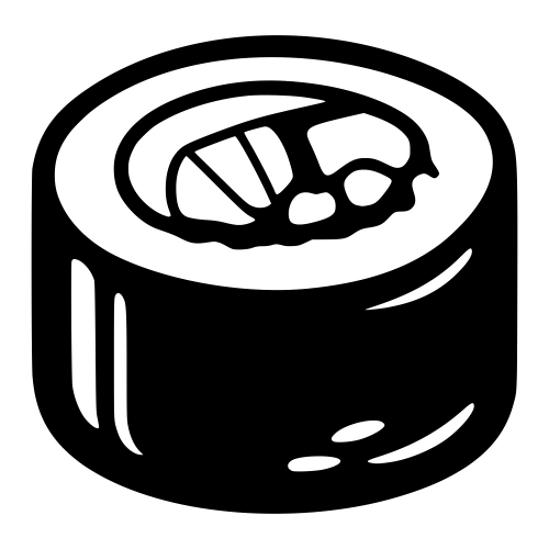 Sushi Roll - Digital File - XCS Friendly Digital My Custom Designs PDF