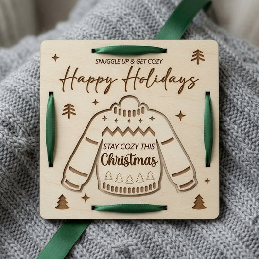 Sweater Square PopOut Ornament - Blanket Tags - Digital File - ZIP File - Digital