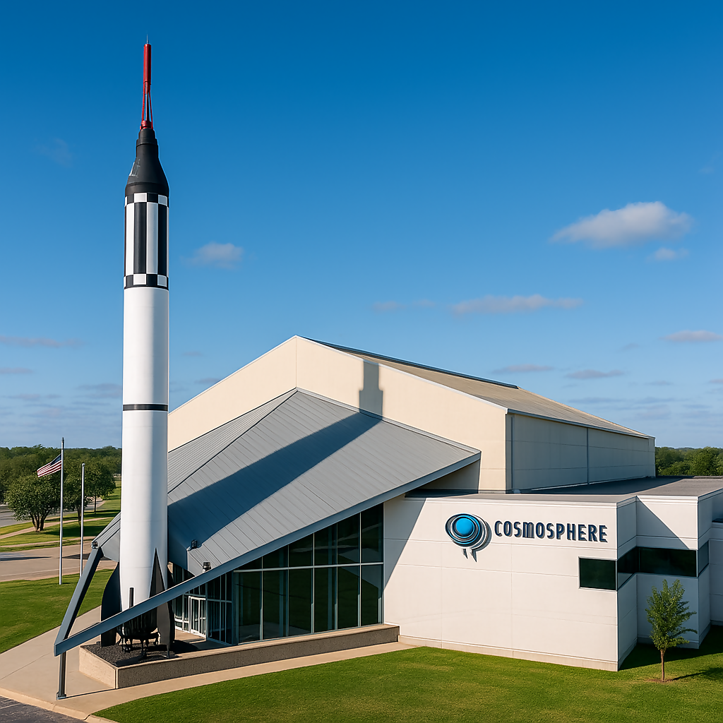 Kansas Cosmosphere and Space Center - Kansas United States - Rendered - Digital File Digital My Custom Designs PDF