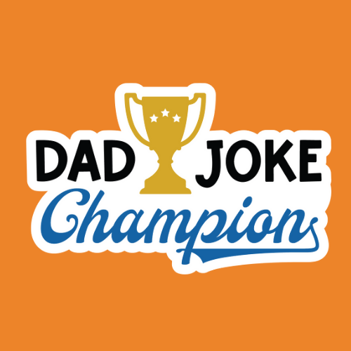Dad Joke Champion - Stickers - Digital File Digital My Custom Designs ZIP File