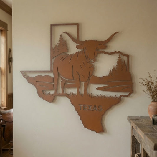 Texas - Wall / Home Decor - State Outline - United States - Digital File - ZIP File - Digital
