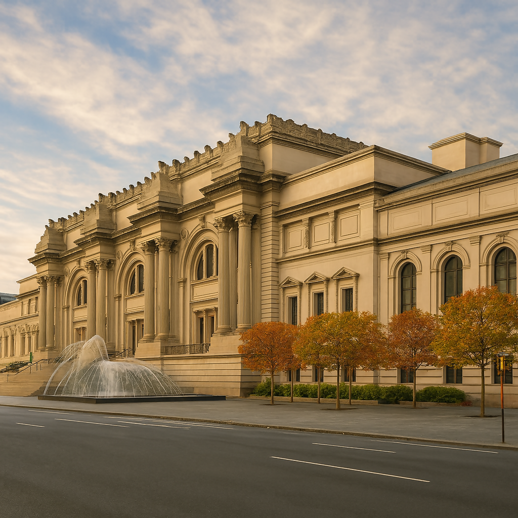 The Metropolitan Museum of Art - New York United States - Rendered - Digital File Digital My Custom Designs PDF