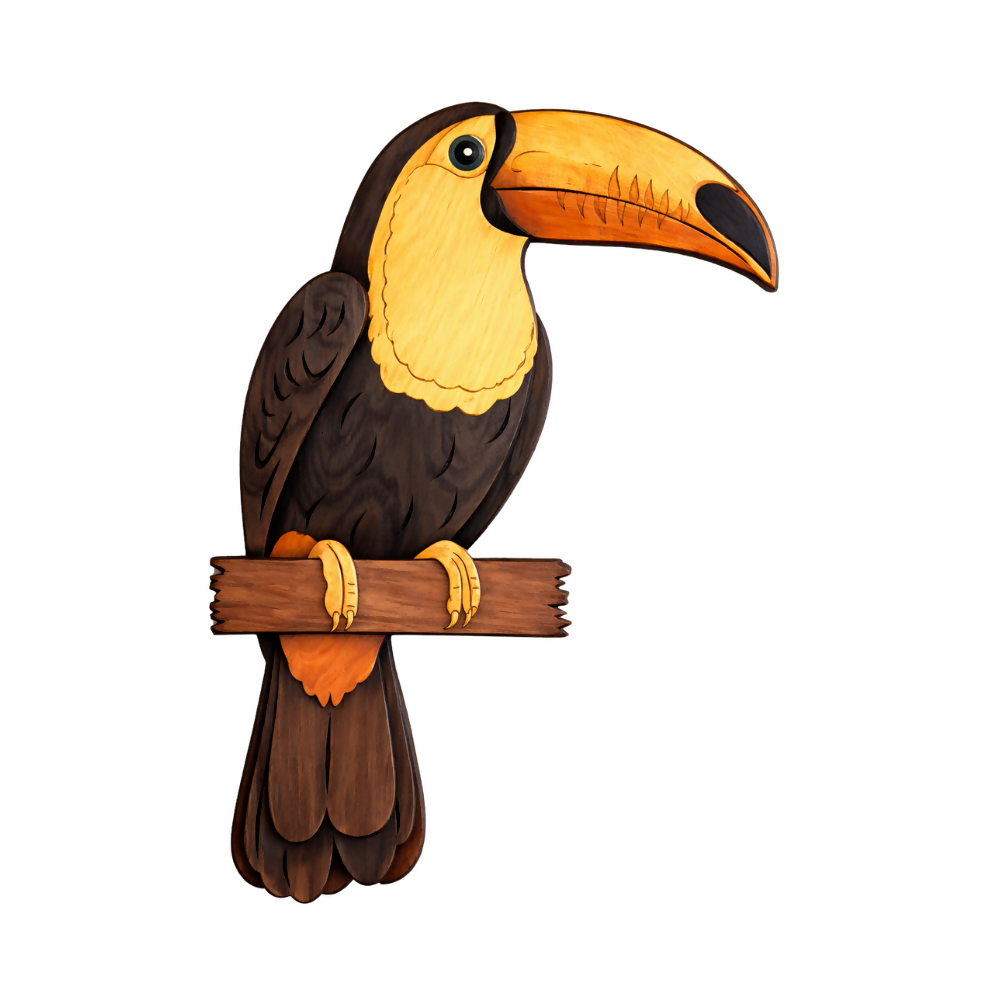 Toucan - Layered Animal Designs - Digital File Digital My Custom Designs