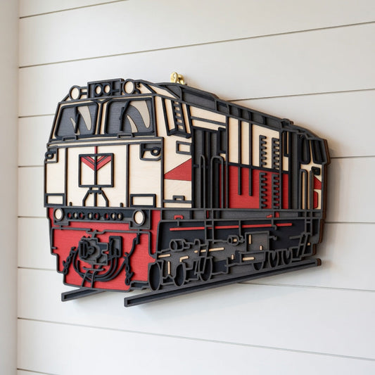 Train - Layered Line Design - Digital File Digital My Custom Designs
