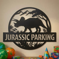 Triceratops Park - Wall / Home Decor - Digital File - ZIP File - Digital