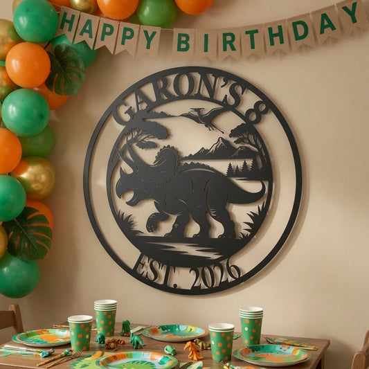 Triceratops - Wall / Home Decor - Digital File - ZIP File - Digital