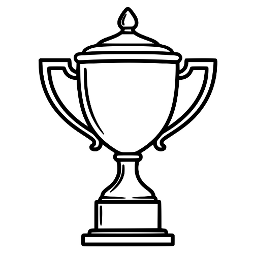 Trophy Sketch - Digital File - XCS Friendly Digital My Custom Designs PDF