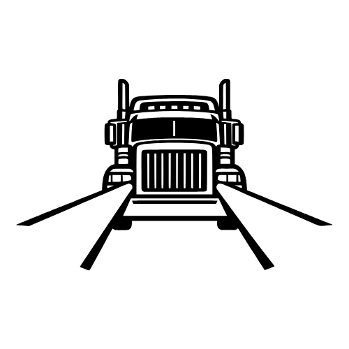 Truck Headlights Cutting Through Darkness Outline - Vector Graphics - Digital File Digital My Custom Designs PDF