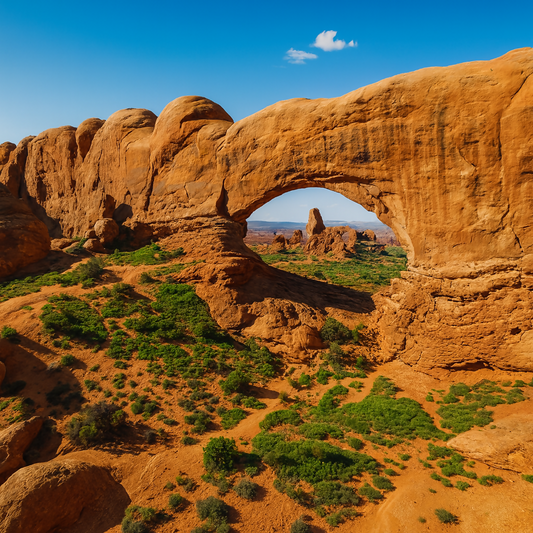 Turret Arch - Arches National Park - Utah United States - Rendered - Digital File Digital My Custom Designs PDF