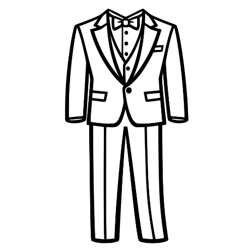 Tuxedo Design - Digital File - XCS Friendly Digital My Custom Designs PDF
