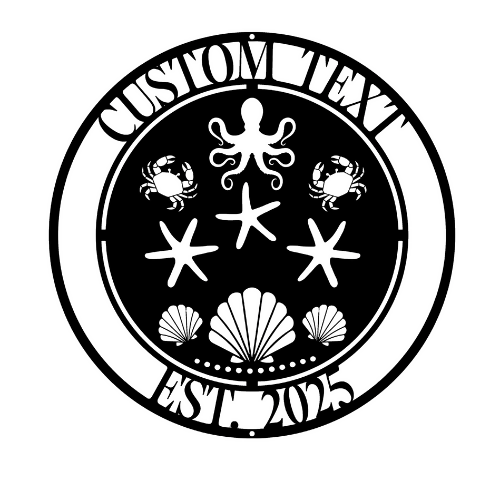 Beach Icons - Custom Wall / Home Decor - Digital File Digital My Custom Designs ZIP File