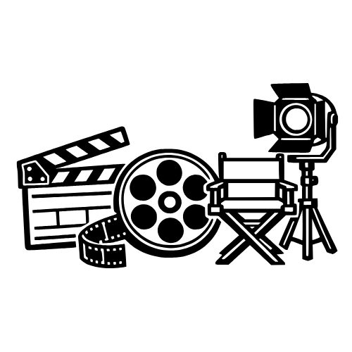 Movie Set Outline - Vector Graphics - Digital File Digital My Custom Designs PDF
