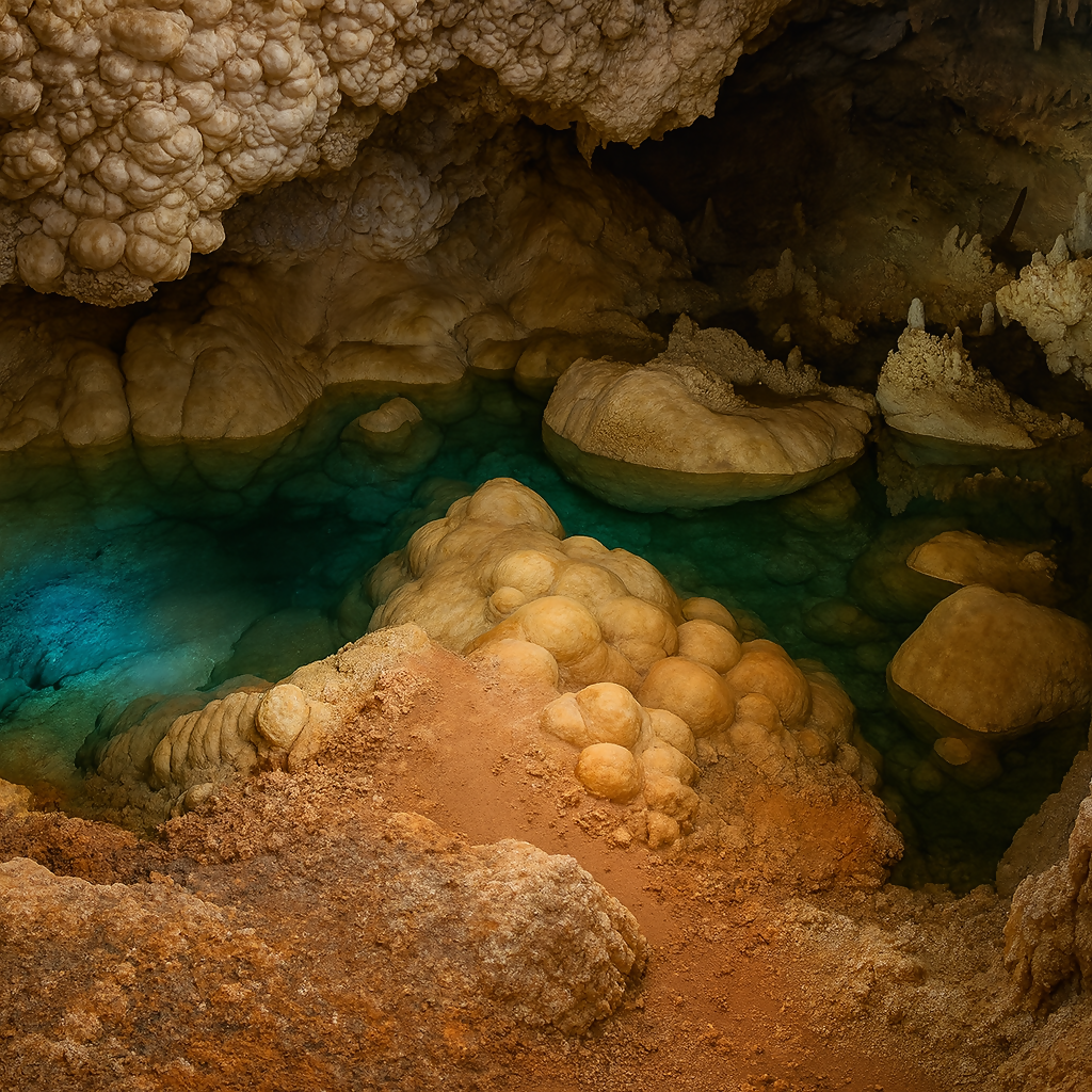 Lake of the Clouds - Carlsbad Caverns National Park - New Mexico United States - Rendered - Digital File Digital My Custom Designs PDF