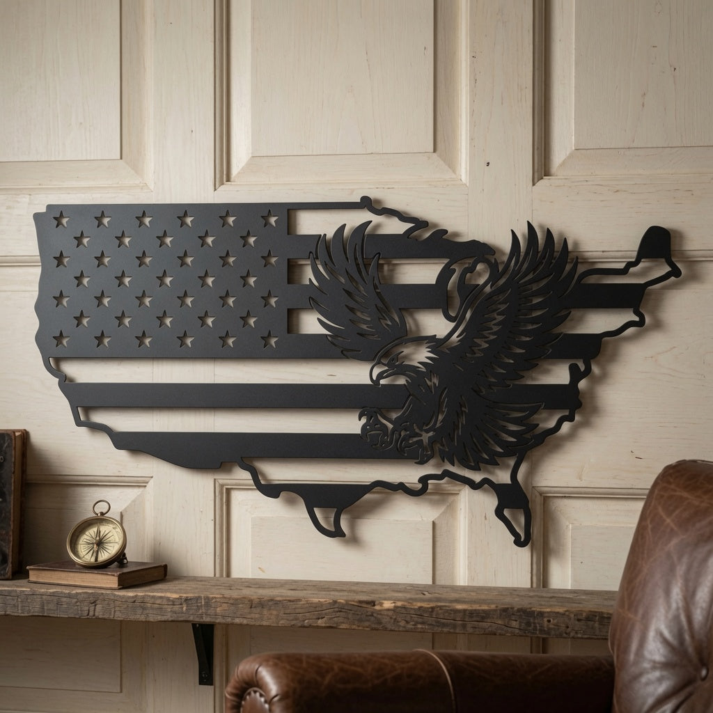 United States American Flag Wall Home Decor - Digital File - ZIP File - Digital