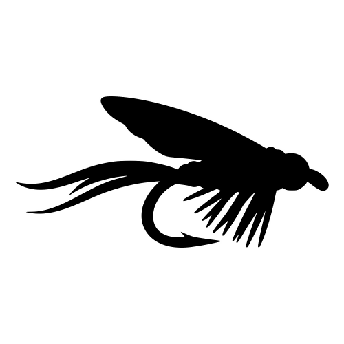 Fly Lure Silhouette - Digital File - XCS Friendly Digital My Custom Designs PDF