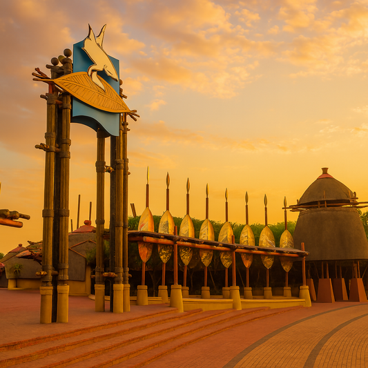 uShaka Marine World - Durban South Africa - Africa - Rendered - Digital File Digital My Custom Designs PDF